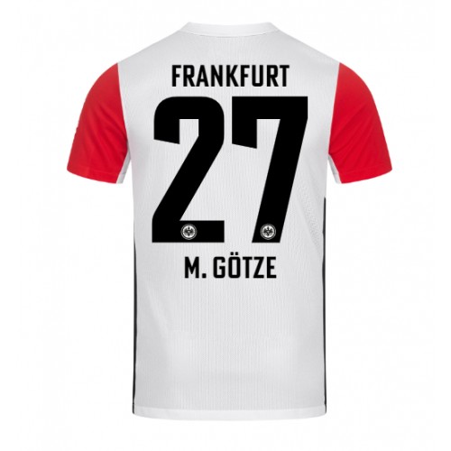 Pánský Fotbalový dres Eintracht Frankfurt Mario Gotze #27 2024-25 Domácí Krátký Rukáv